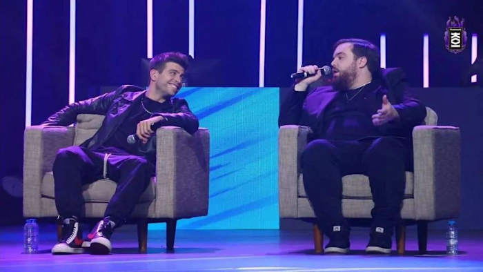 Ibai and Pique Announcing KOI